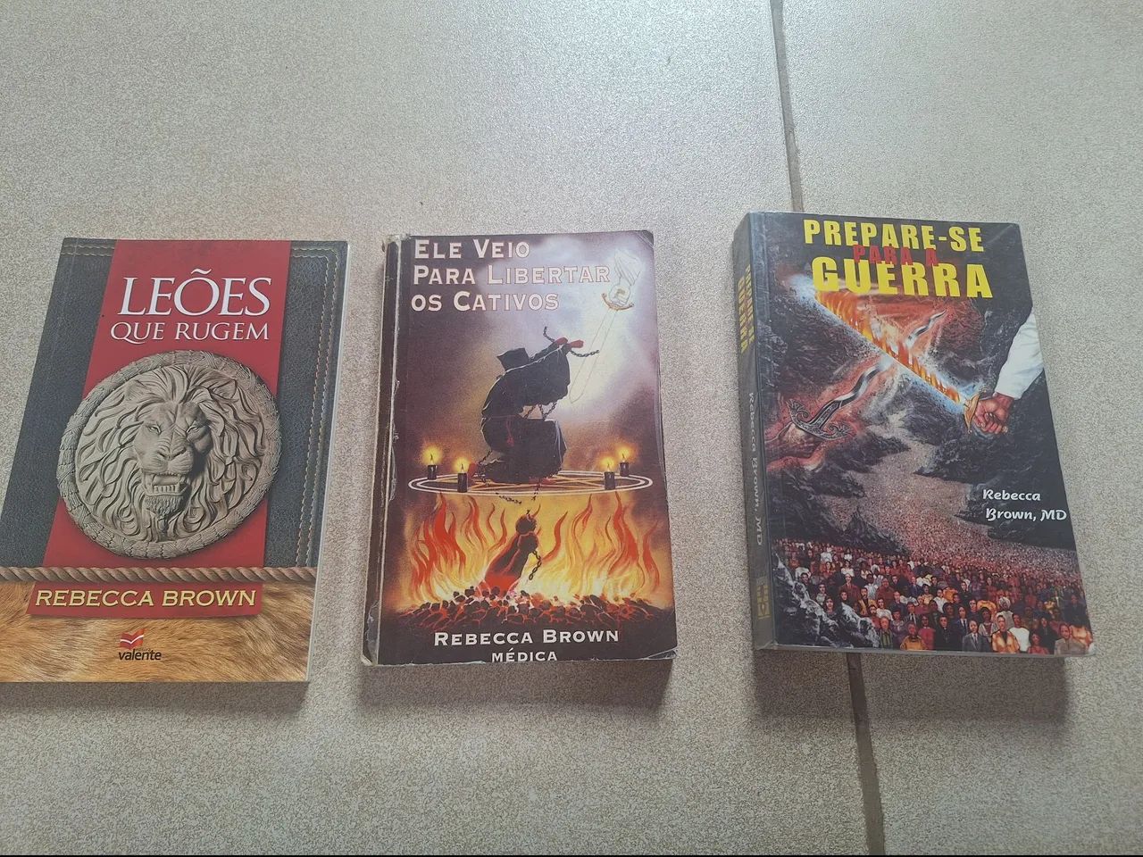 Livros da Rebecca Brown