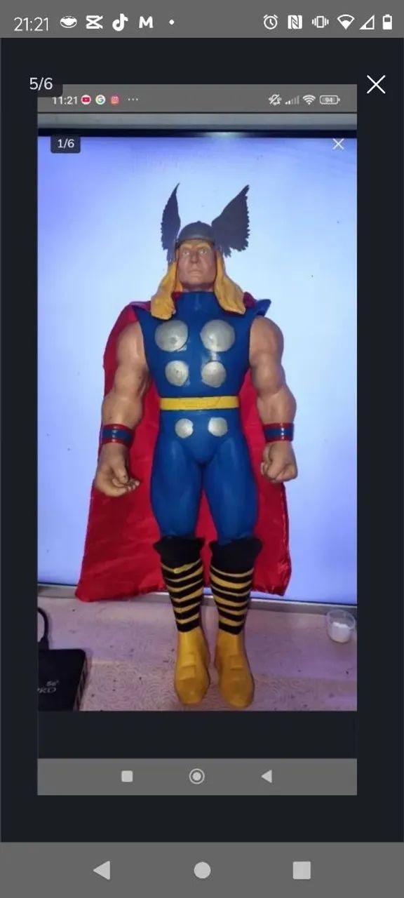 BONECO ARTICULÁVEL THOR - Foto 5