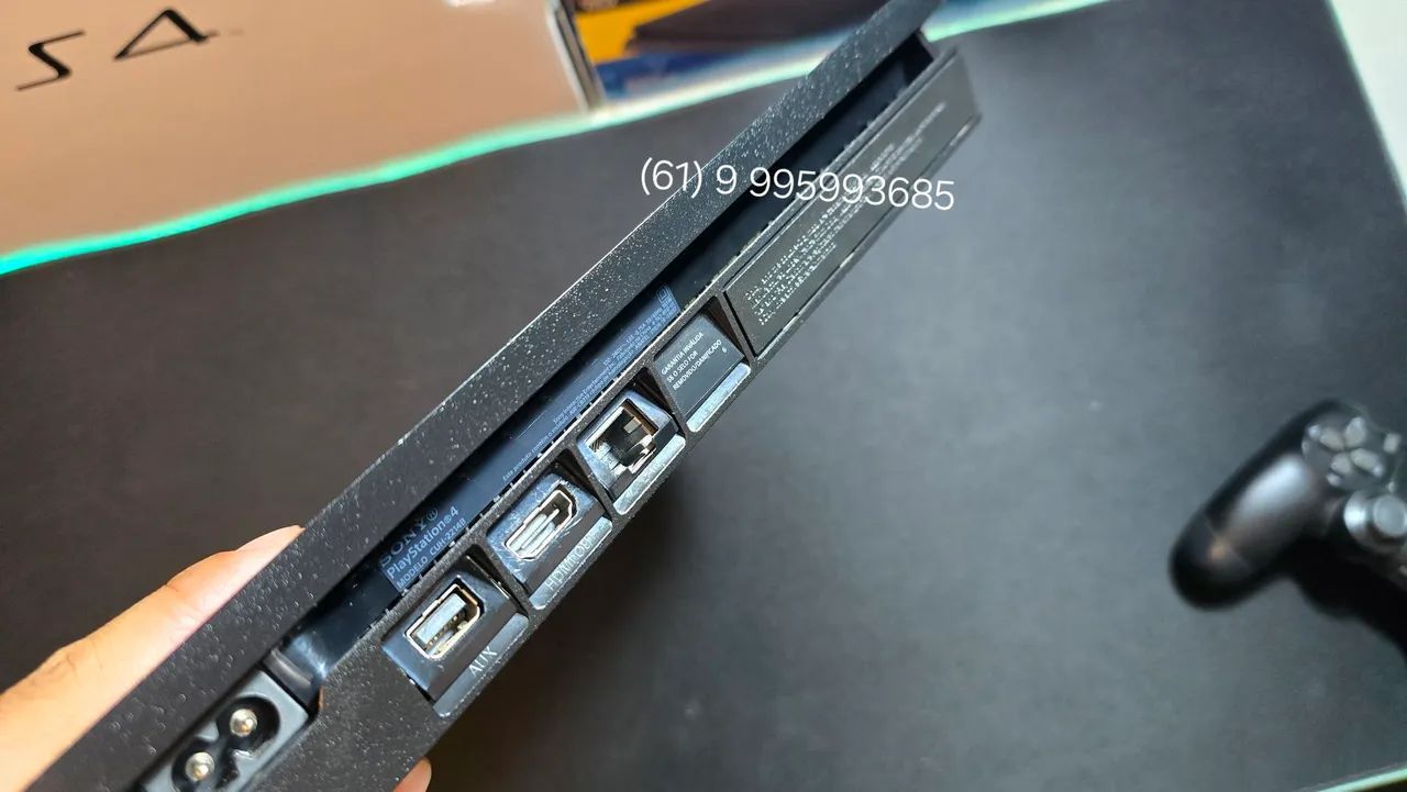 Playstation 4 Slim 1 Tera Aceito Troca - Foto 4