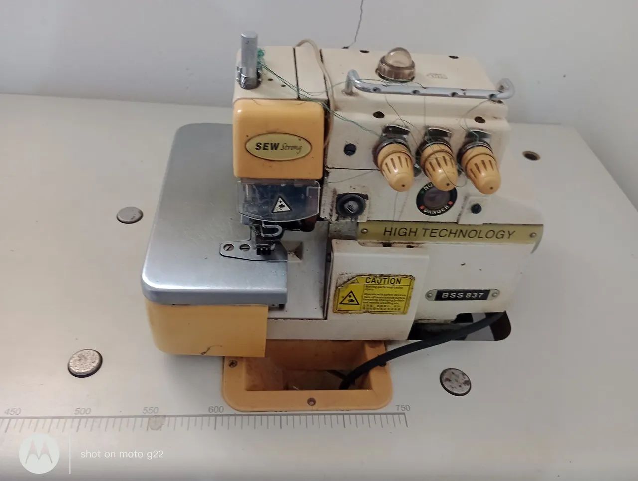 Máquina de Costura Overlock,Reta e Galoneira Industrial