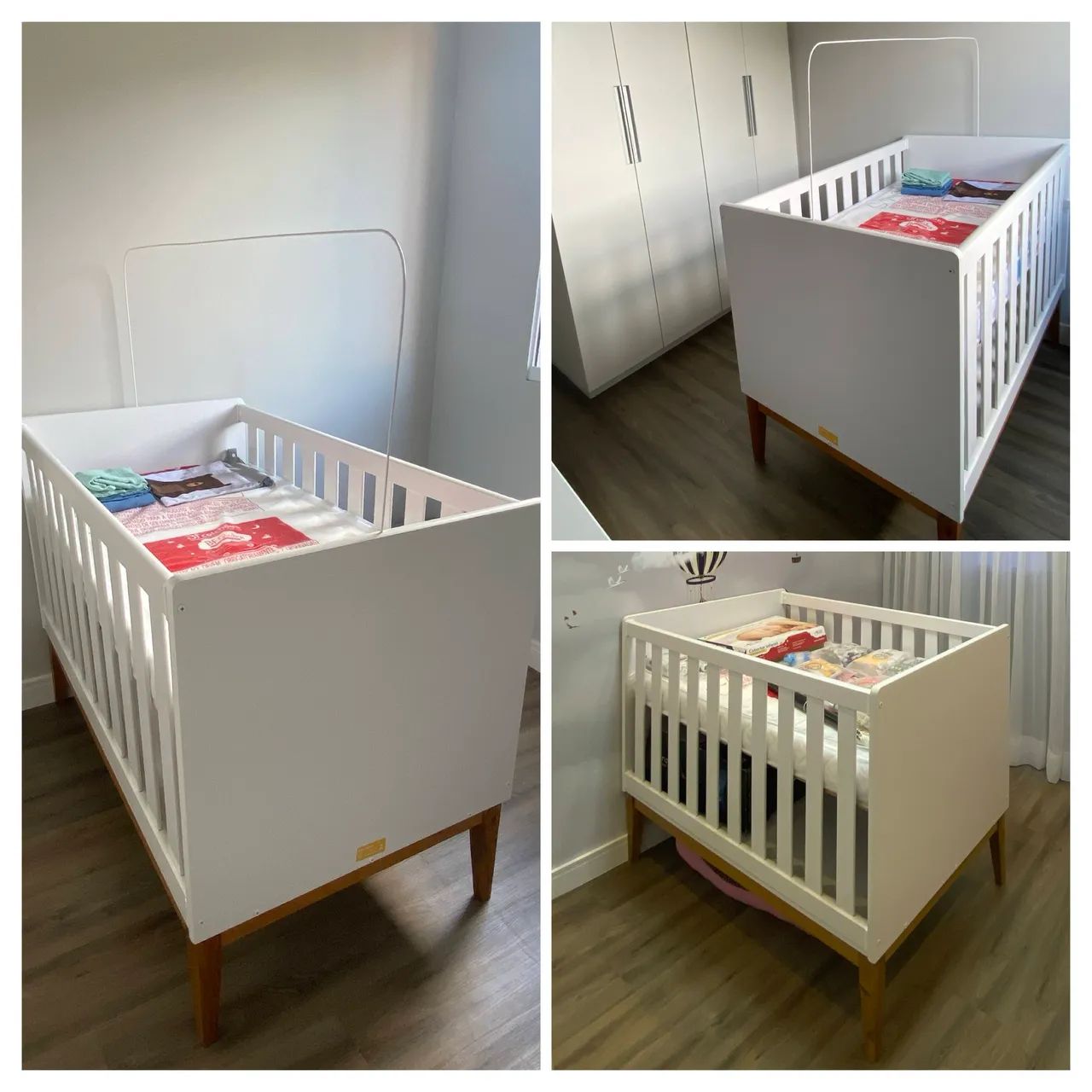 Berço Americano Reller com Colchão 