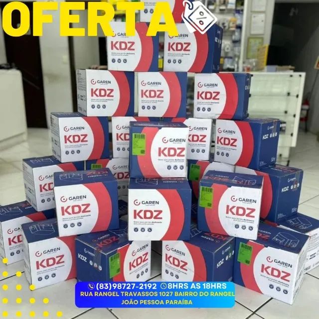 Motor para Portão Garen KDZ 7seg 400kg 1/4hp para portão eletrônico com instalação inclusa