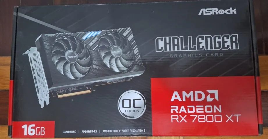 Placa de vídeo RX 7800XT 16GB