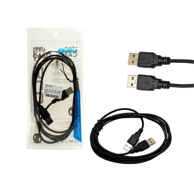 Cabo  Extensor USB  Macho x Macho 2 Metros - Foto 4