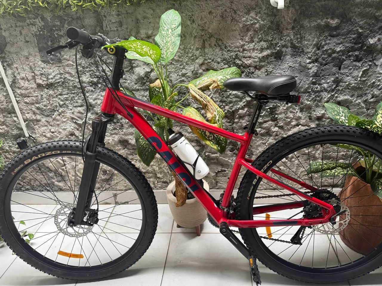 Bicicleta Caloi Explorer Sport Cor Vermelha  - Foto 5