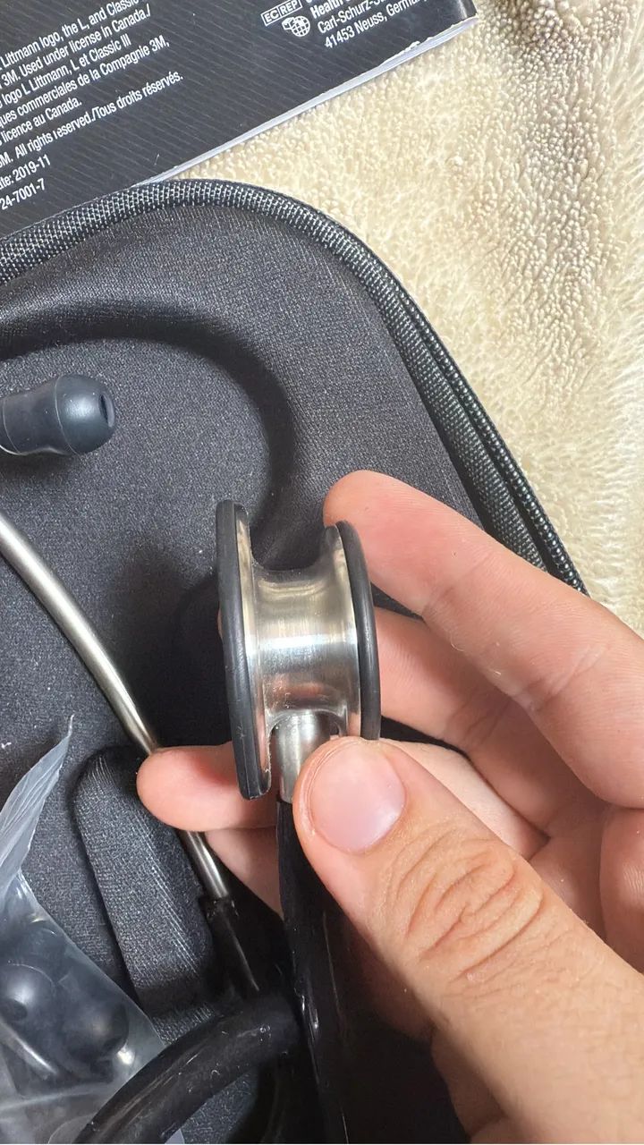 Estetoscópio Litmann Classic III + Case  - Foto 4