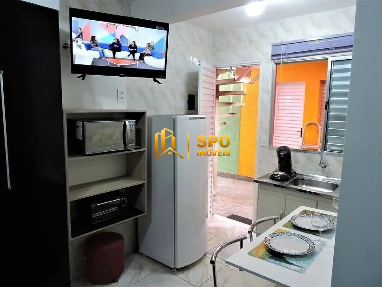 STUDIO PARA LOCAÇÃO COM 18MTS MOBILIADO