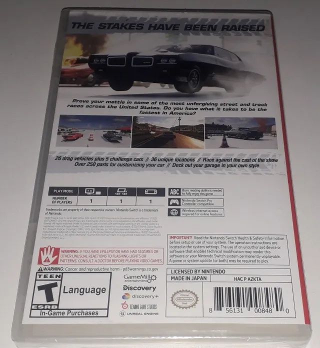 Street Outlaws 2 Nintendo Switch - Lacrado de fábrica - Foto 2