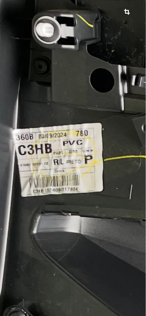 Forro Da Porta Tras Esq Toyota Corolla