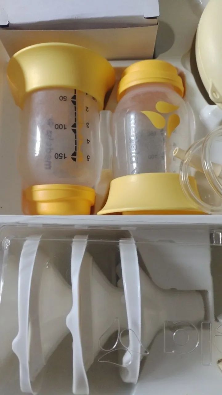 Kit completo extrator de leite materno elétrico novo - Foto 3