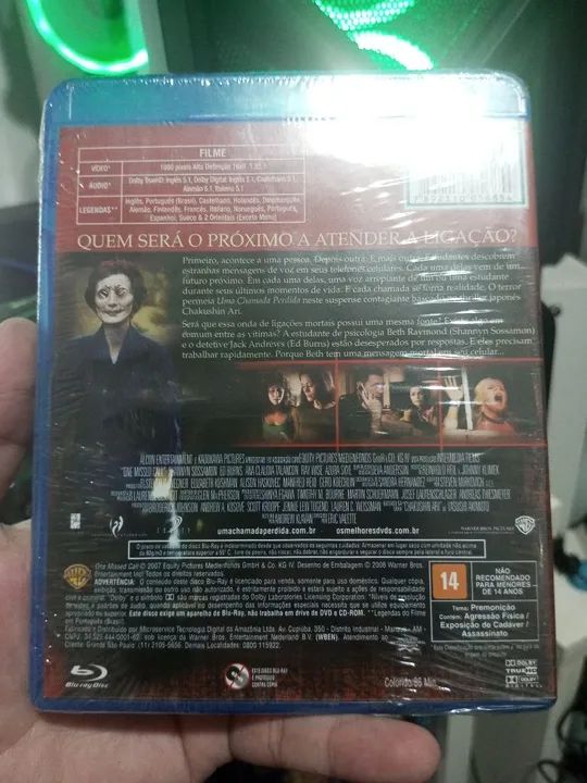 Blu-Ray Uma Chamada Perdida lacrada - Foto 2