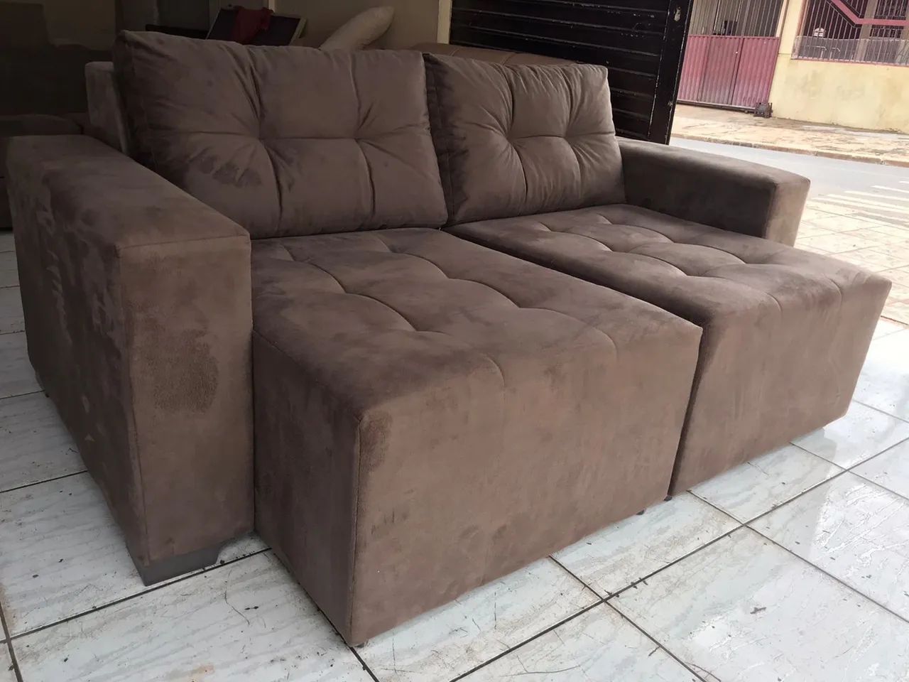 PROMOÇÃO SOFÁ RETRÁTIL 2 METROS  - Foto 4