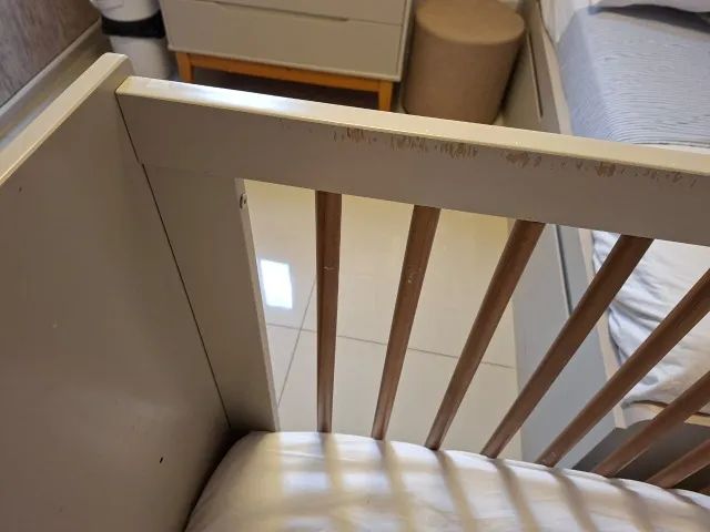 Berço modelo americano + Colchão Orthoflex D18 - Foto 4