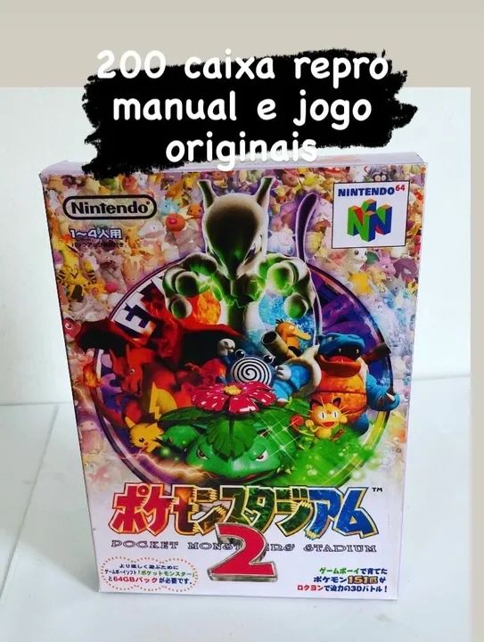 Pokémon Stadium 2 - Nintendo 64 - Original
