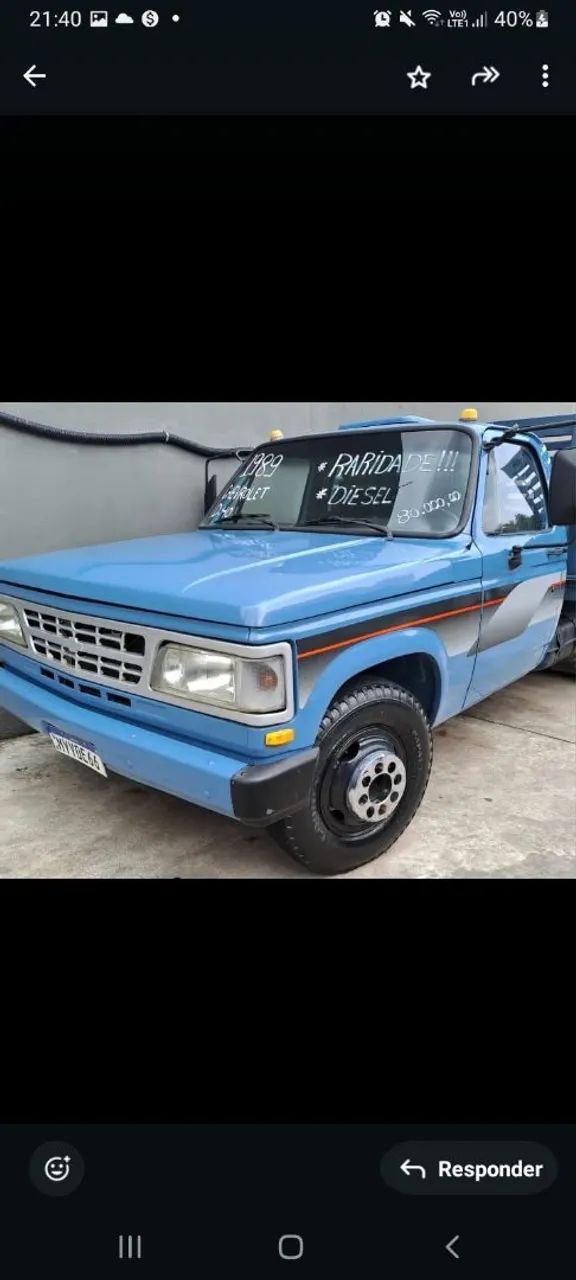 Chevrolet 1989 - Raridade!! Diesel!