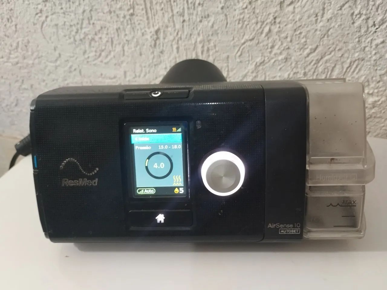 CPAP Automático Air Sense com umidificador RESMED - Foto 4