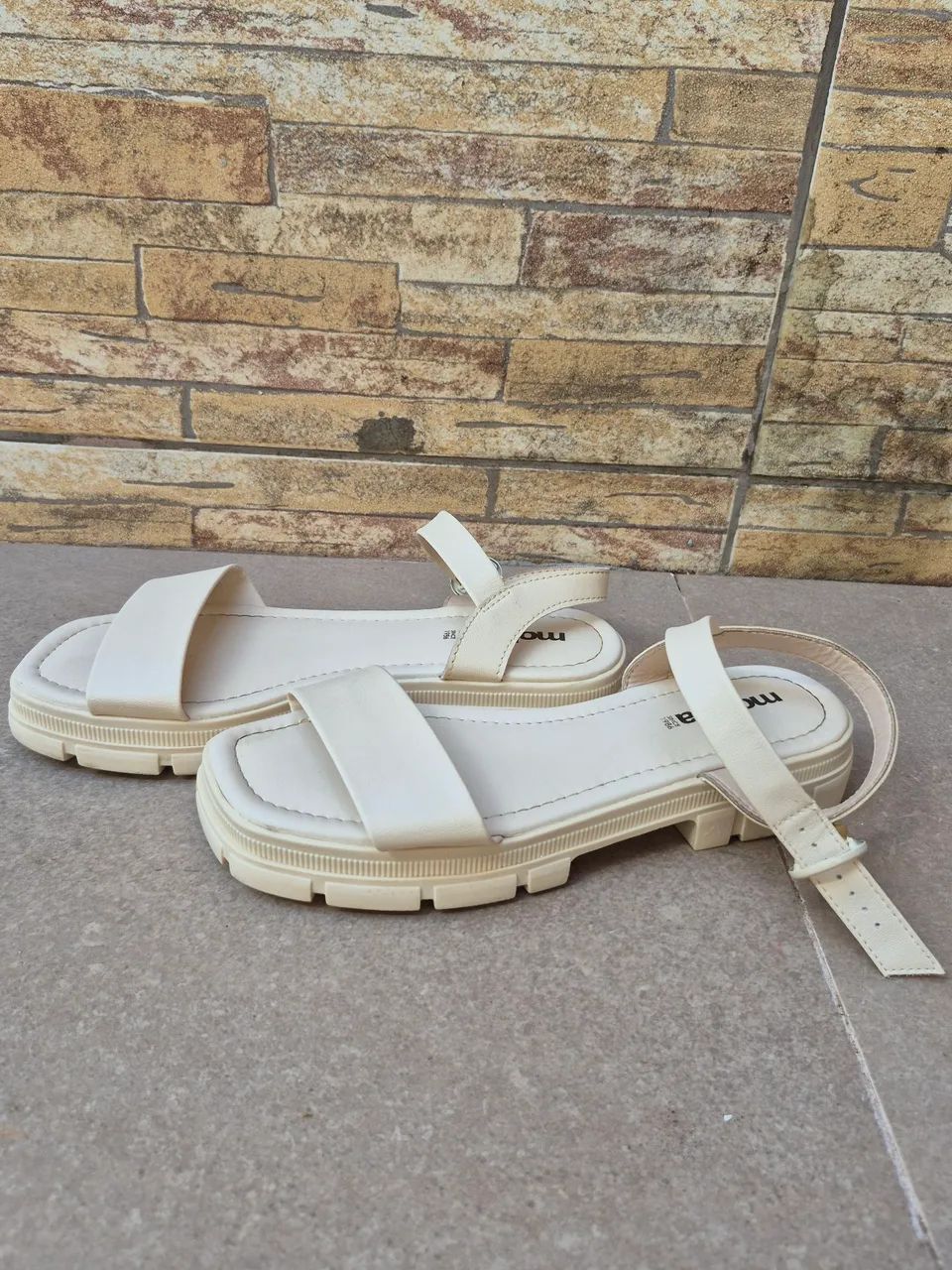 Sandália Papete Flatform 