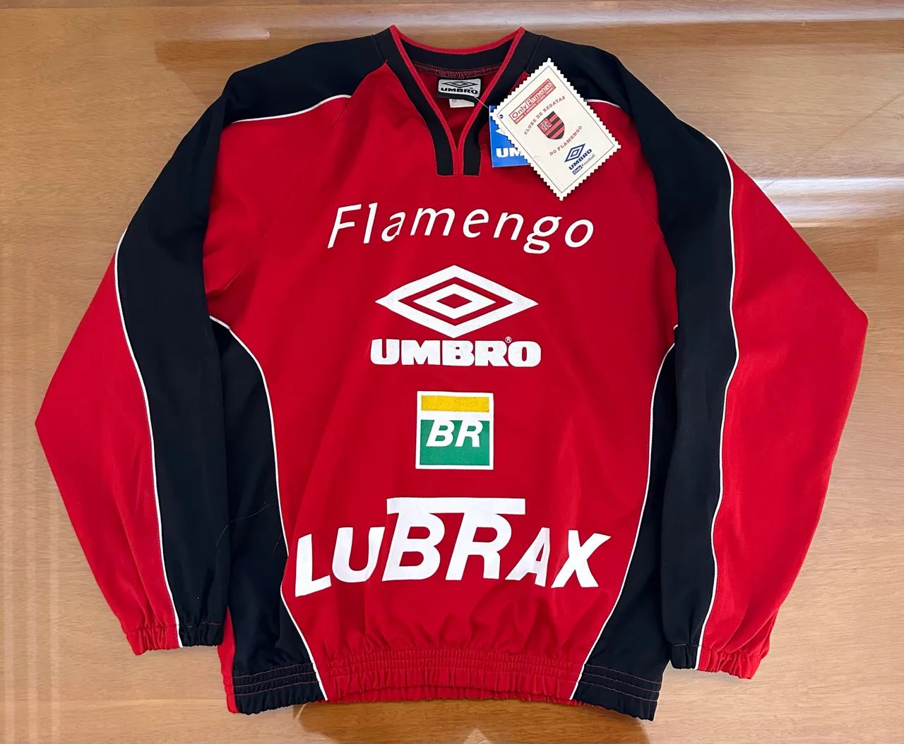 Camisa Manga longa + calça (conjunto completo) Flamengo 1999 Umbro