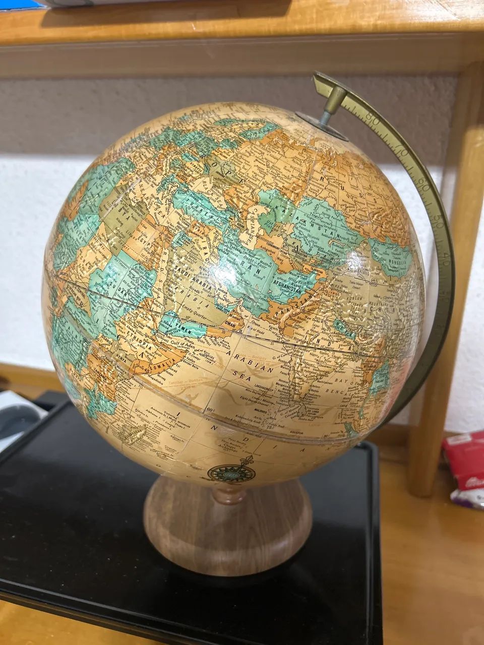 Globo Terrestre Vintage Cram?s Imperial