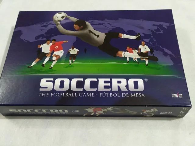 Soccero (second edition) - Boardgame - Jogo de Tabuleiro - Jogo de Futebol