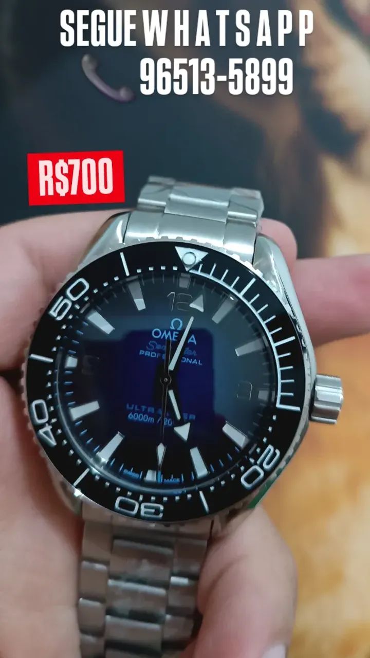 Relógio OMEGA AUTOMÁTICO ULTRA DEEP RARIDADE  - Foto 2