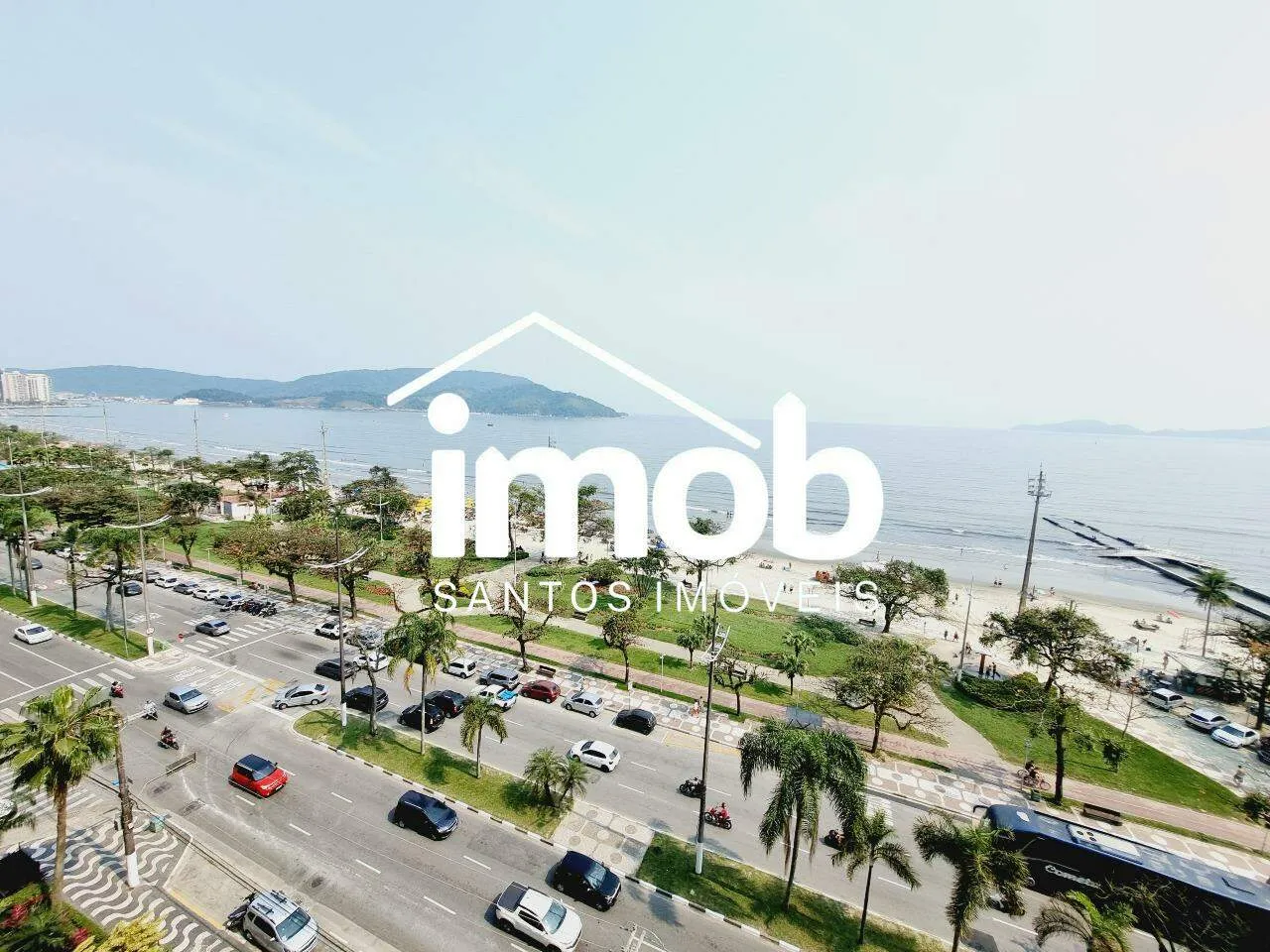 LOCAÇÃO - APARTAMENTO 2 DORMITÓRIOS COM VISTA TOTAL DO MAR - APARECIDA - SANTOS