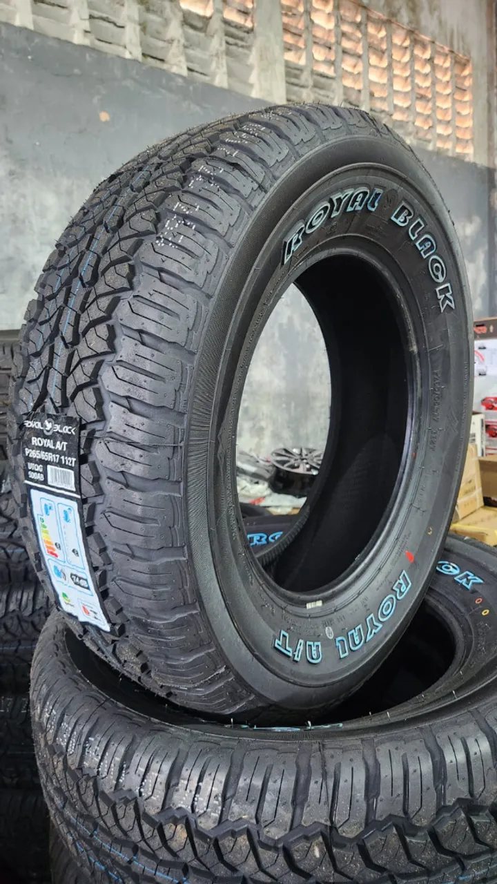 Pneu 265/65R17 Royal Black Royal A/T 112T | Gois Rodas e Pneus
