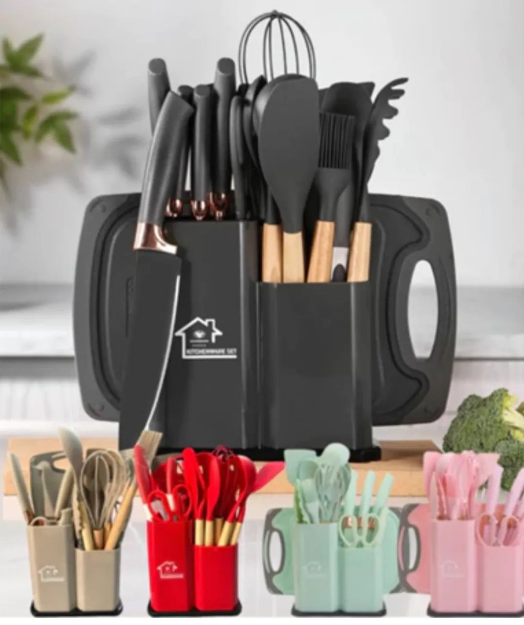 Suporte para Utensílios de Cozinha - Organização e Estilo com 19 peças  - Foto 6