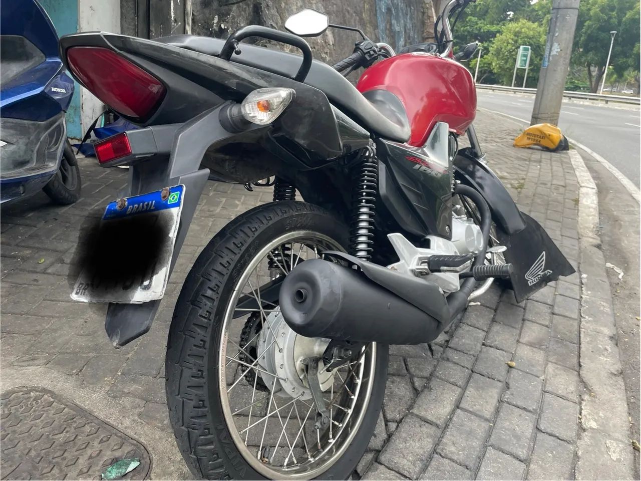 Honda cg 160 star 2020 aceito troca financio - Foto 3