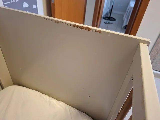 Berço modelo americano + Colchão Orthoflex D18 - Foto 5