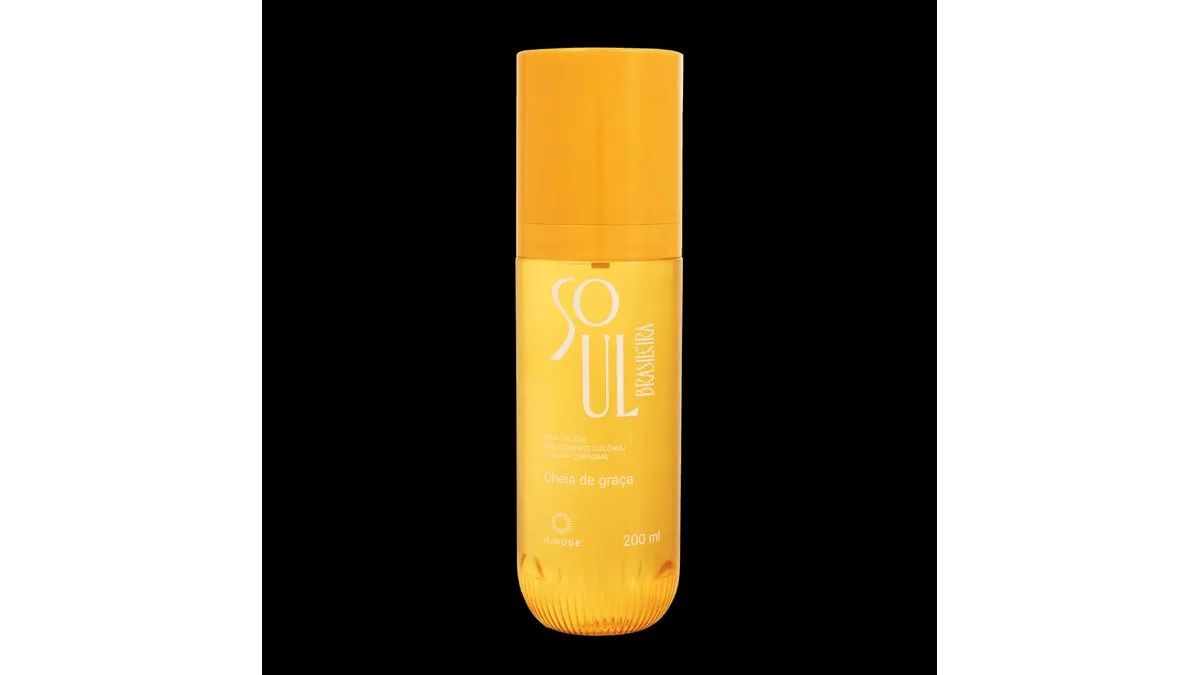 Frete grátis Body Splash Soul Brasileira Cheia de Graça 200ml