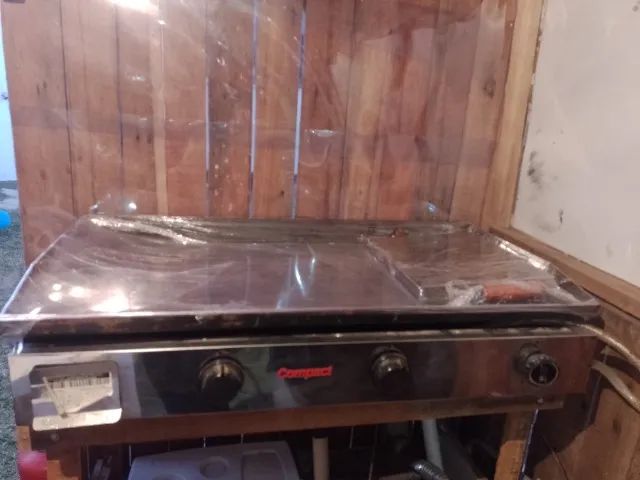 Chapa de lanche , com um metro 1 mt X 50  - Foto 2