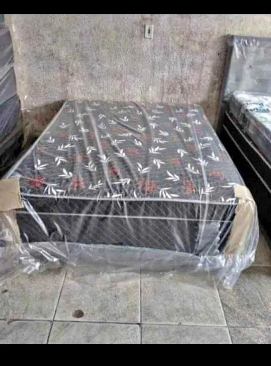 Cama Box Casal Novo - Entrega Grátis!
