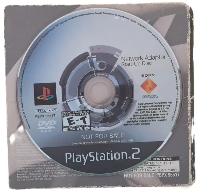 DVD Network Adaptor Start Up Disc Playstation 2 - Foto 2