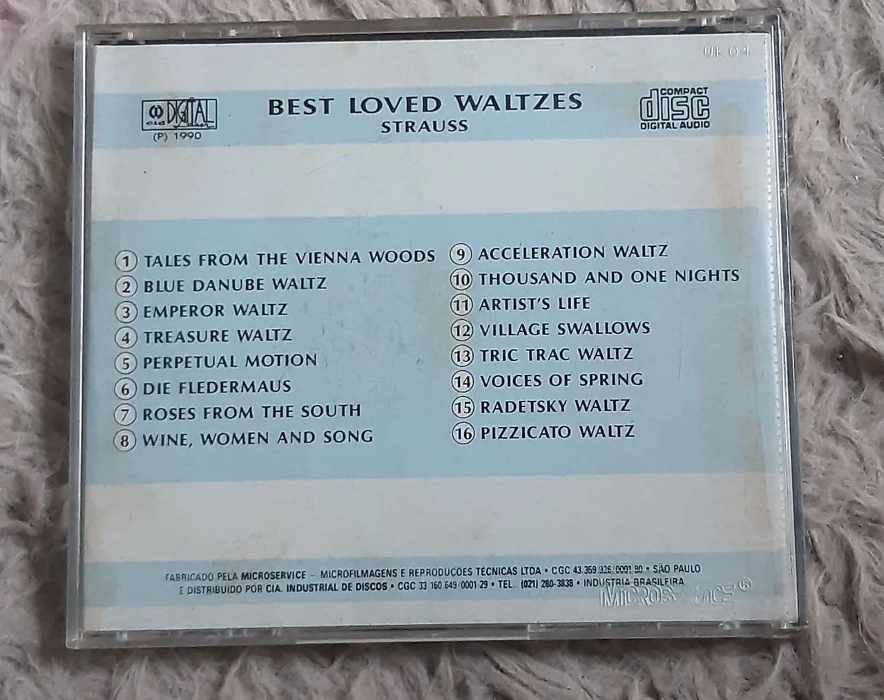 CD Best Loved Waltzes - Strauss - Foto 3