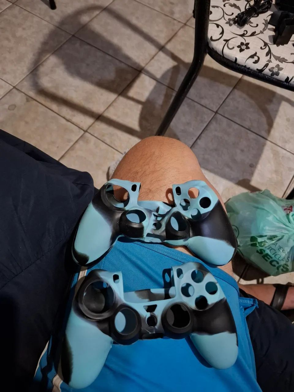 Capas de silicone para controle PS4