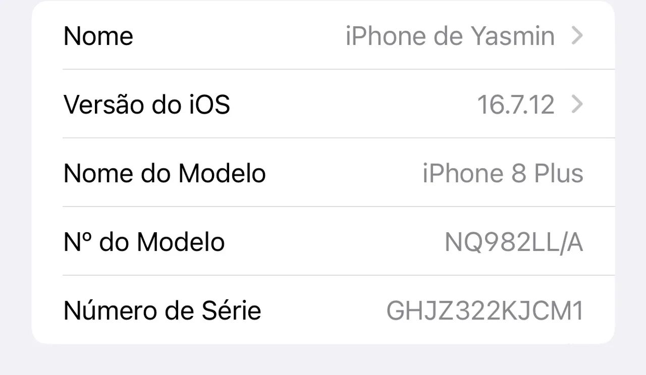 Celular iPhone 64306321901826124