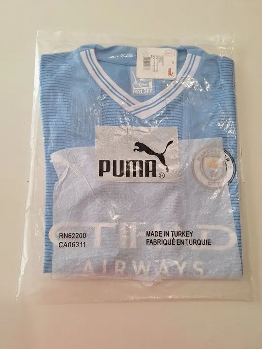 Camisa de time Manchester City Temporada 23/24, Tamanho P - Foto 2