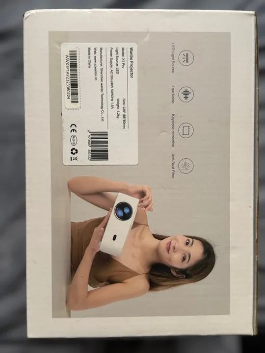 Projetor Wanbo X1 1080P Full HD - Tela Grande e Imagem Incrível! - Foto 5