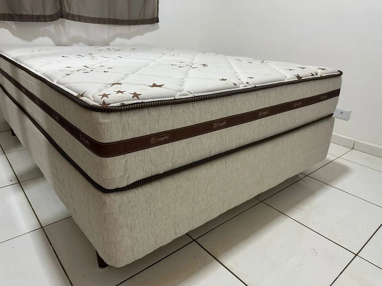 Cama Casal anjos Colchão molas ensacadas novo preço de fábrica garantia  - Foto 4