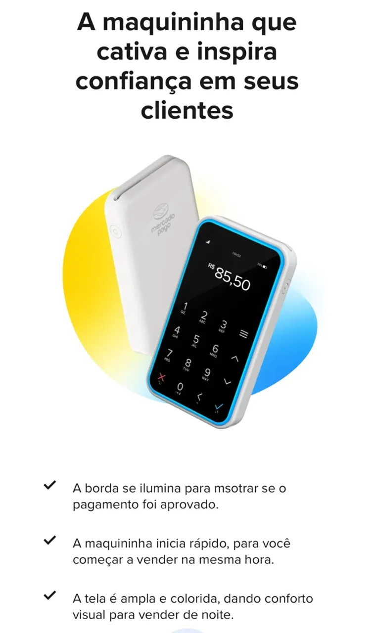 Maquininha de cartão Mercado Pago: Conectividade e Confiança