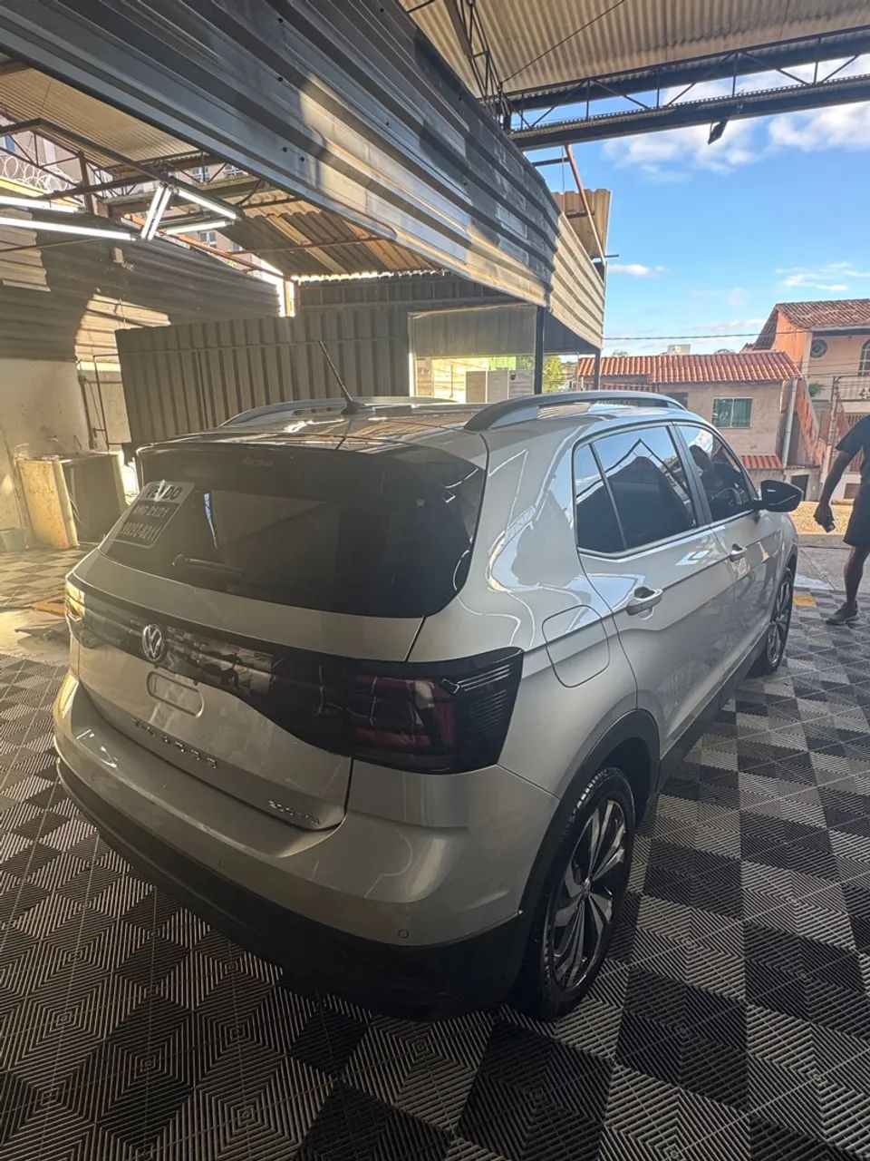VW T-CROSS 2021 1.0 TSI FLEX AUT. único dono - Foto 5