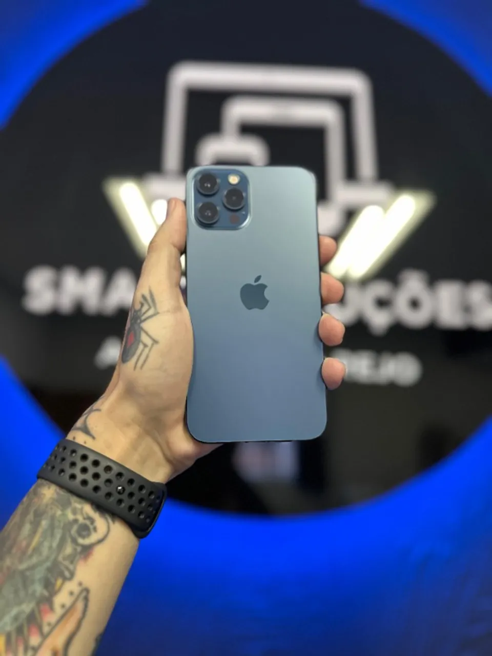 Iphone 12 pro max 128gb IMPECAVEL LOJA FISICA + BRINDES