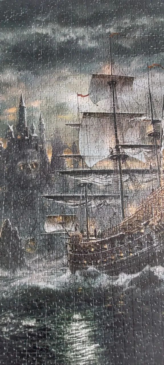 Quebra- Cabeça Clementoni 1500 peças, The Pirate Ship. - Foto 3