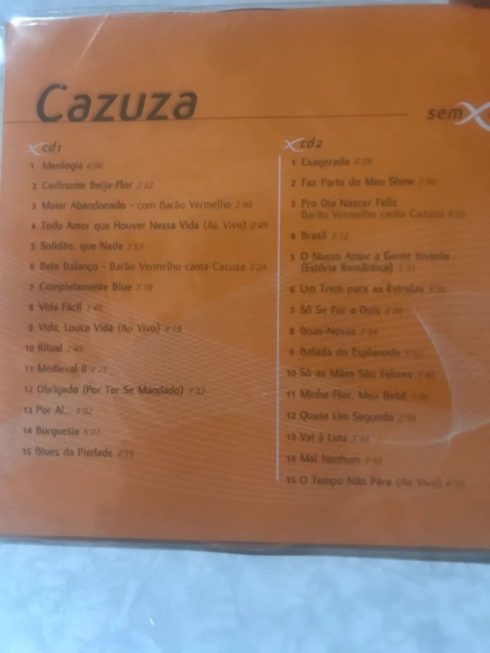 CD DUPLO CAZUZA - SEM LIMITE  - Foto 2