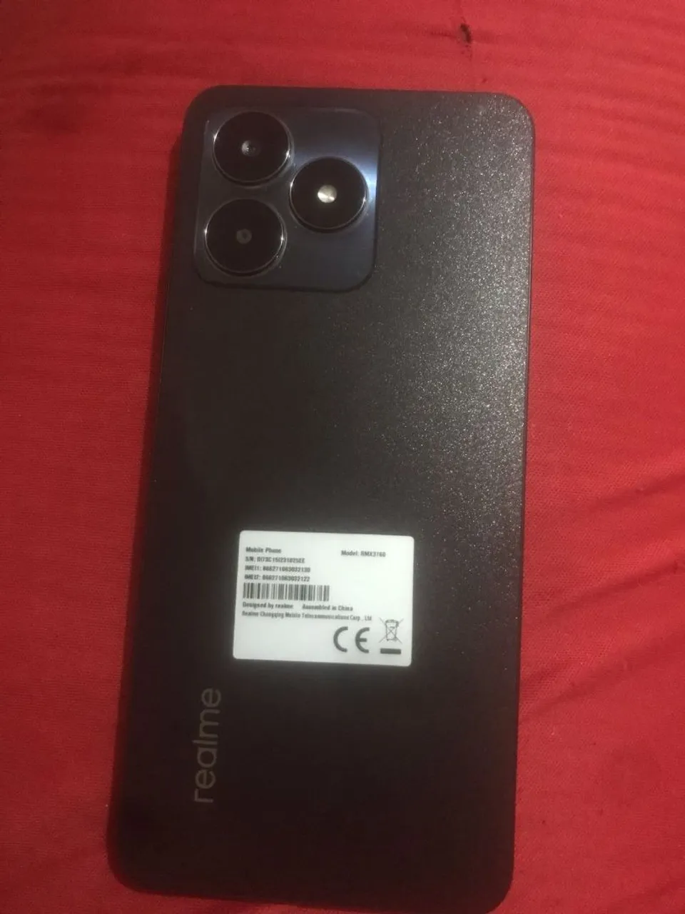 Celular realme C53 todo bom novo sem marcas de uso
