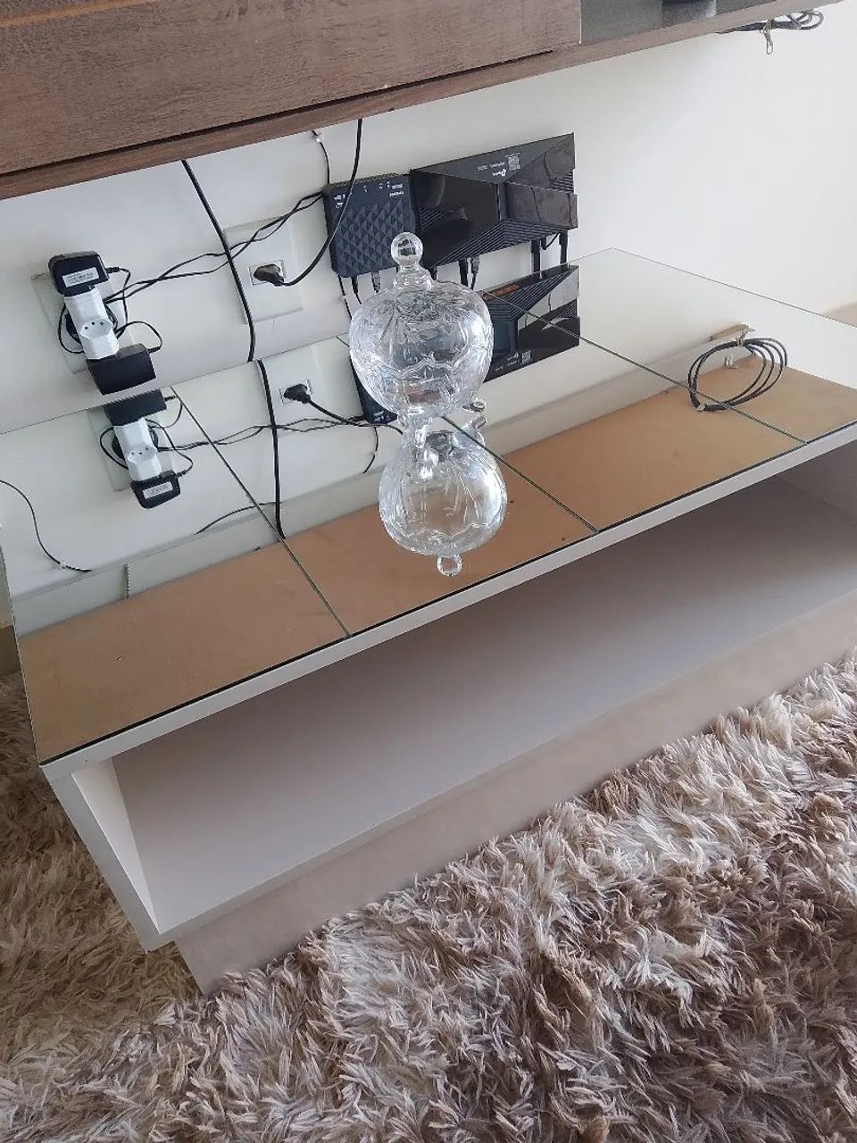Mesa de Centro em Vidro com Design Moderno - Foto 5