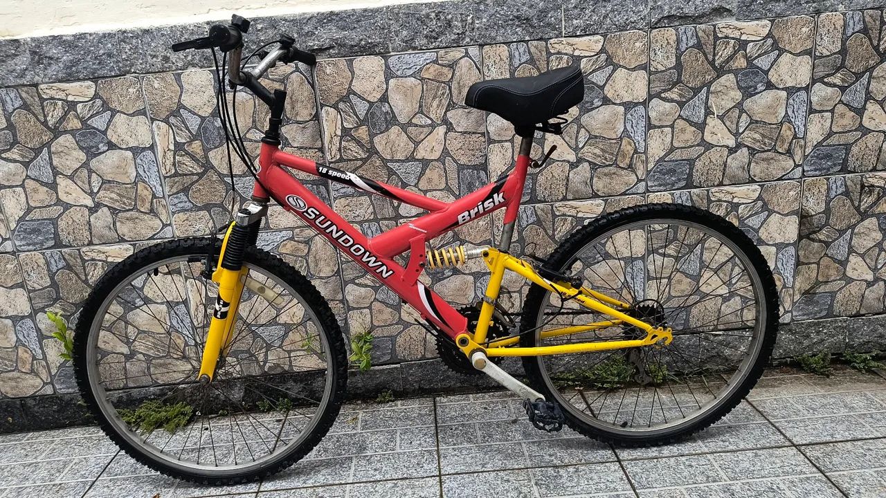 Bicicleta Sundown Brisk aro 26 com 18 marchas  - Foto 4