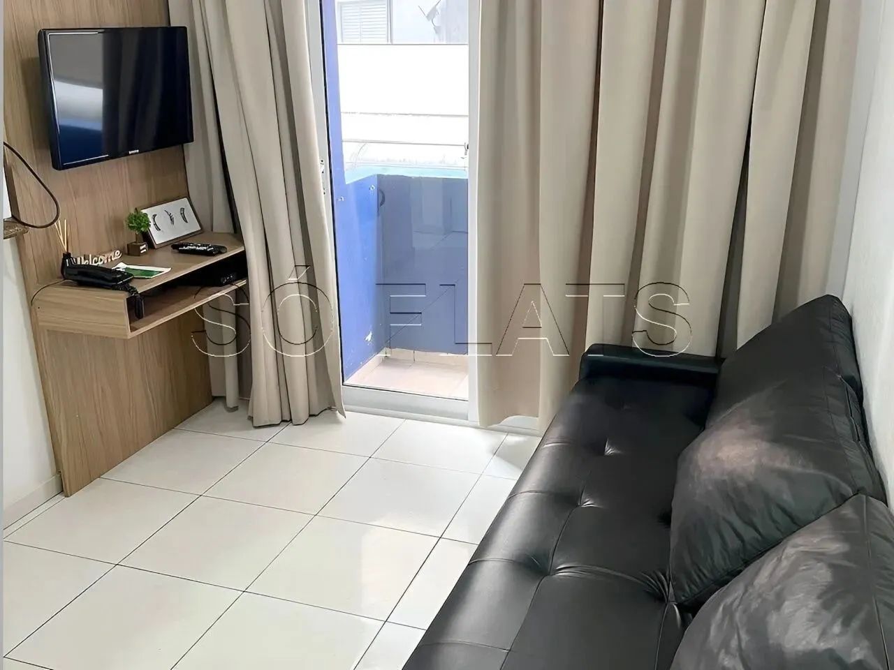 Flat Santa Monica disponível para venda com 33m², 01 dorm e 01 vaga de garagem - Foto 2