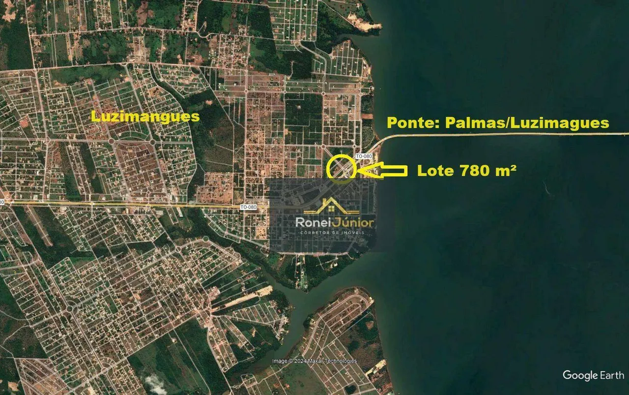 Terreno para alugar, 780 m² por R$ 5.000/mês - TO 080 - Luzimangues - Porto Nacional/TO